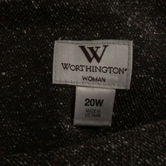 Stylish Brown skirt with leather-like stripes - Picture 7 of 16